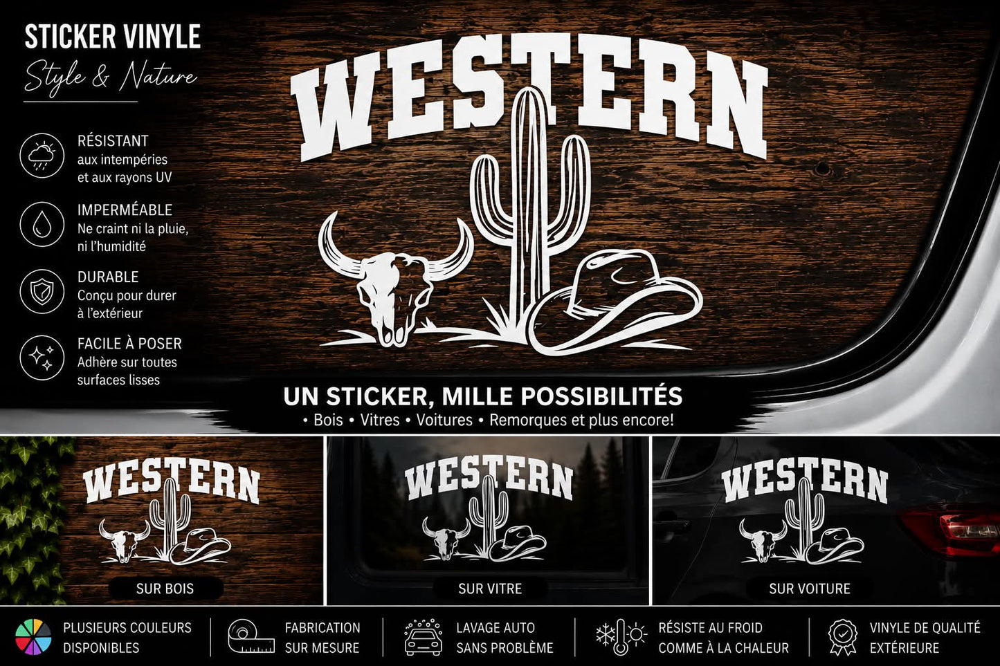 Sticker Western