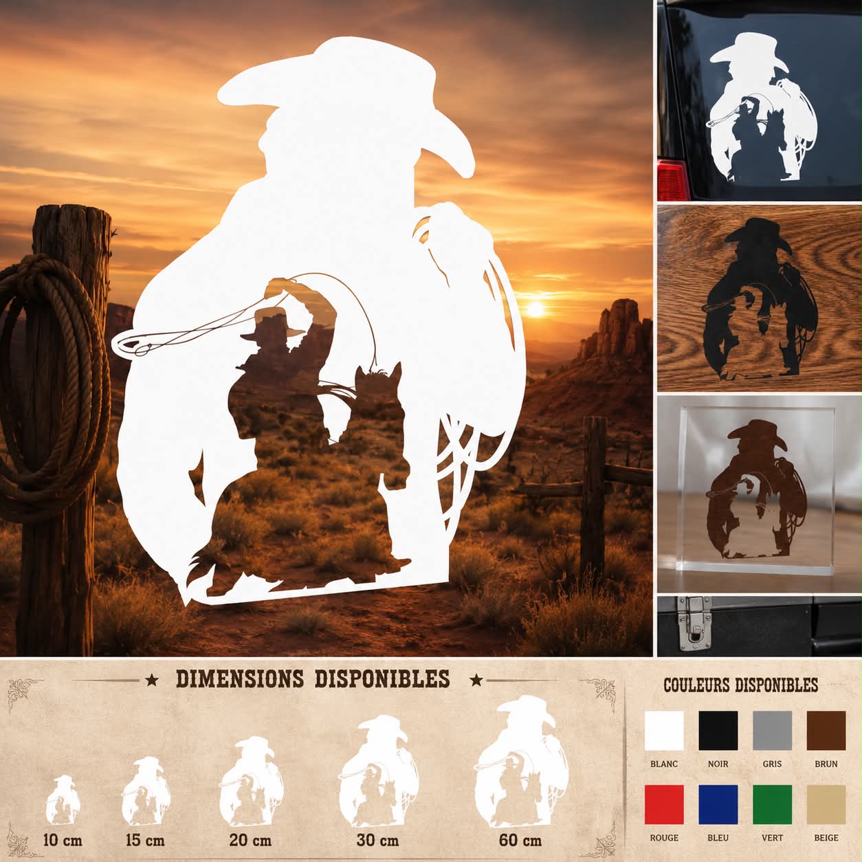 Sticker de Cow-Boy