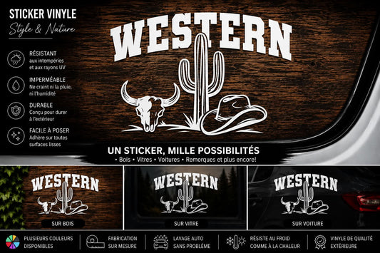 Sticker  Western